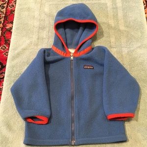 Toddler Patagonia fleece hoodie